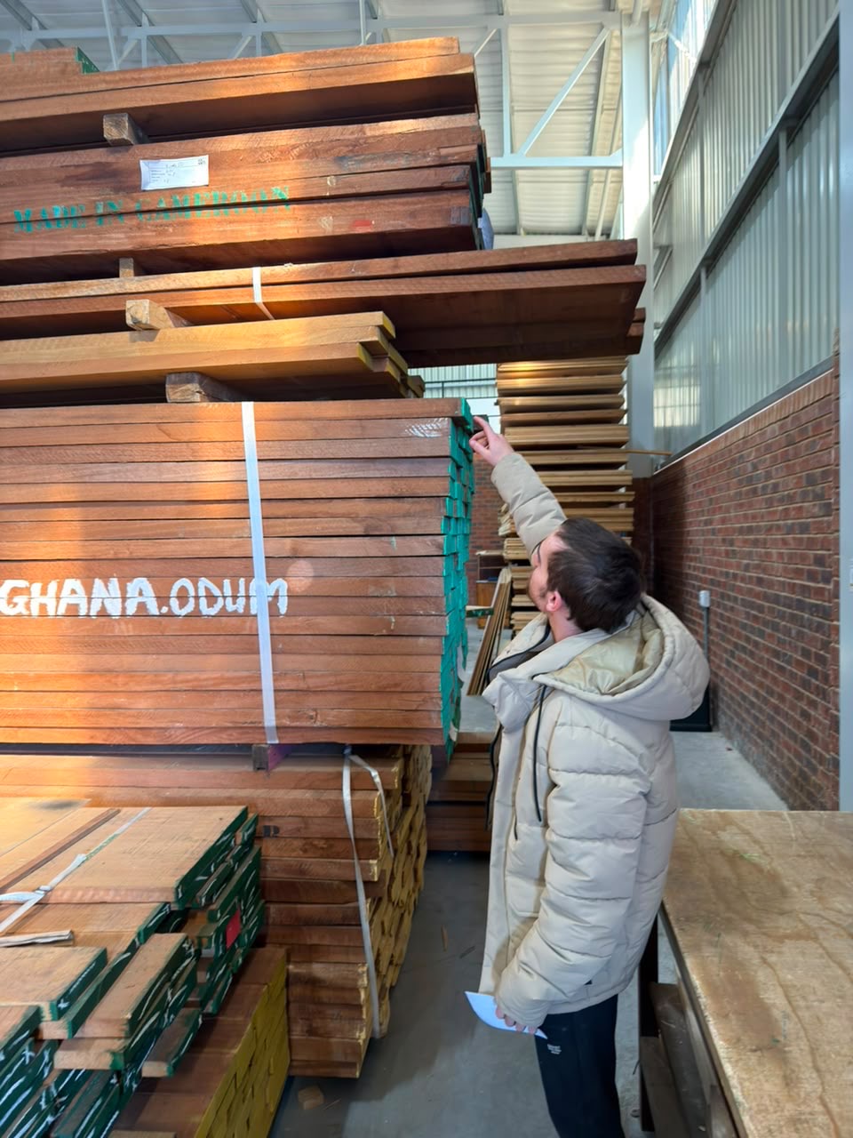 Selecting the timber