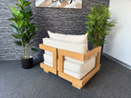Cavura 1 Seater Patio Sofa, additional detail view