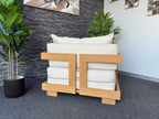 Cavura 1 Seater Patio Sofa, additional view