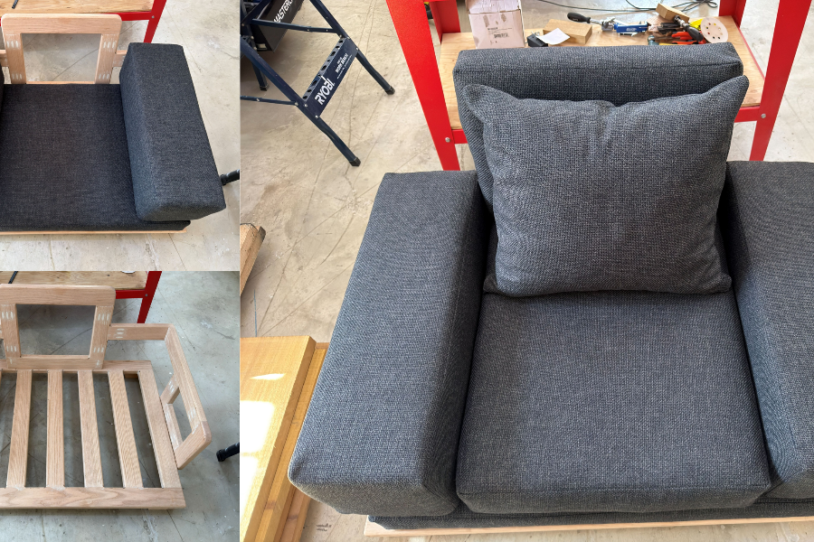 Finished & delivered