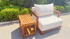 Cavura 1 Seater Patio Sofa