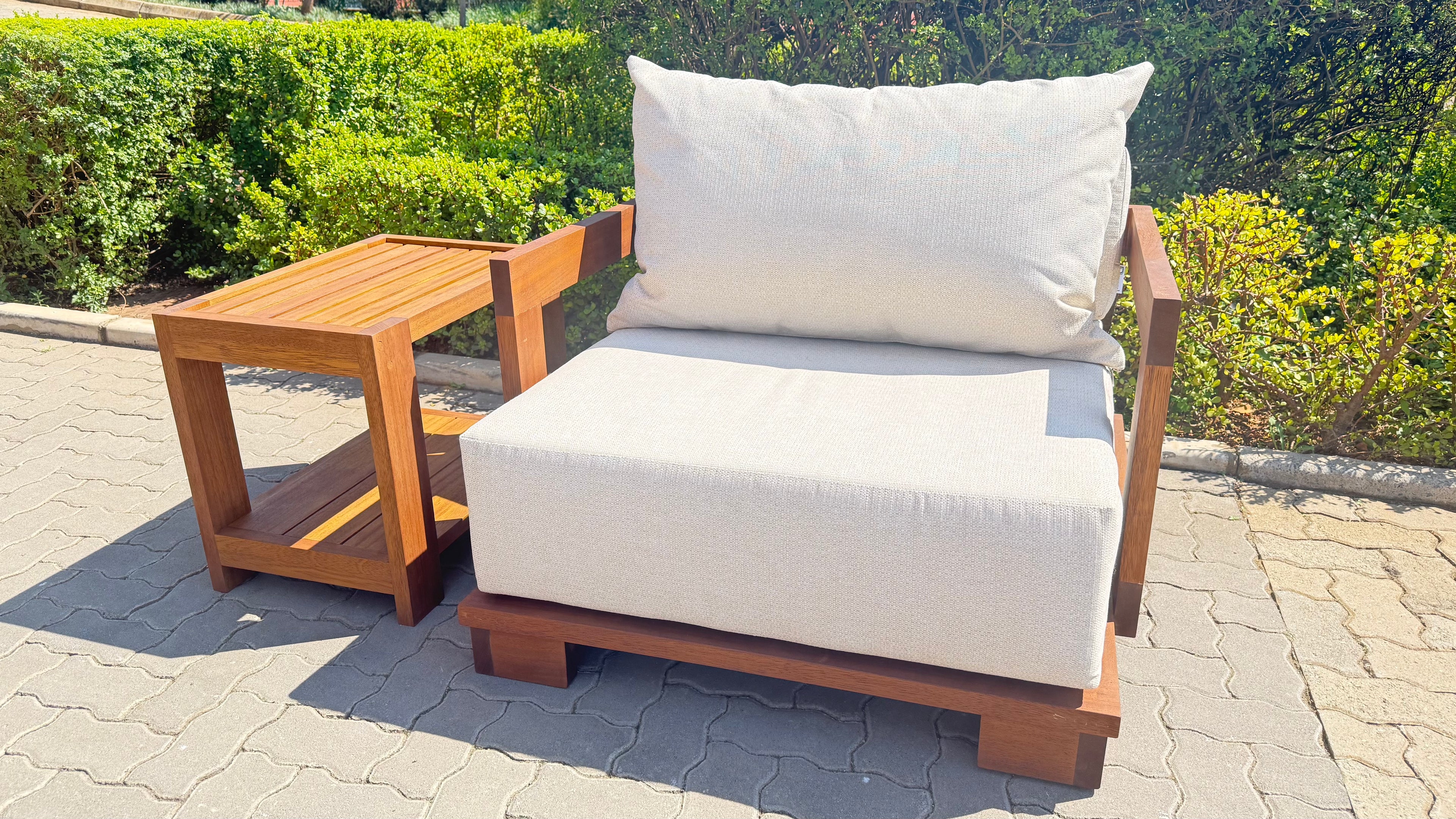 Cavura 1 Seater Patio Sofa