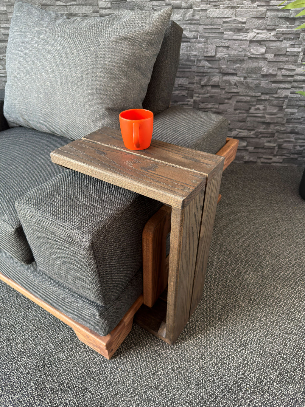 Sofa Over Indoor Side Table