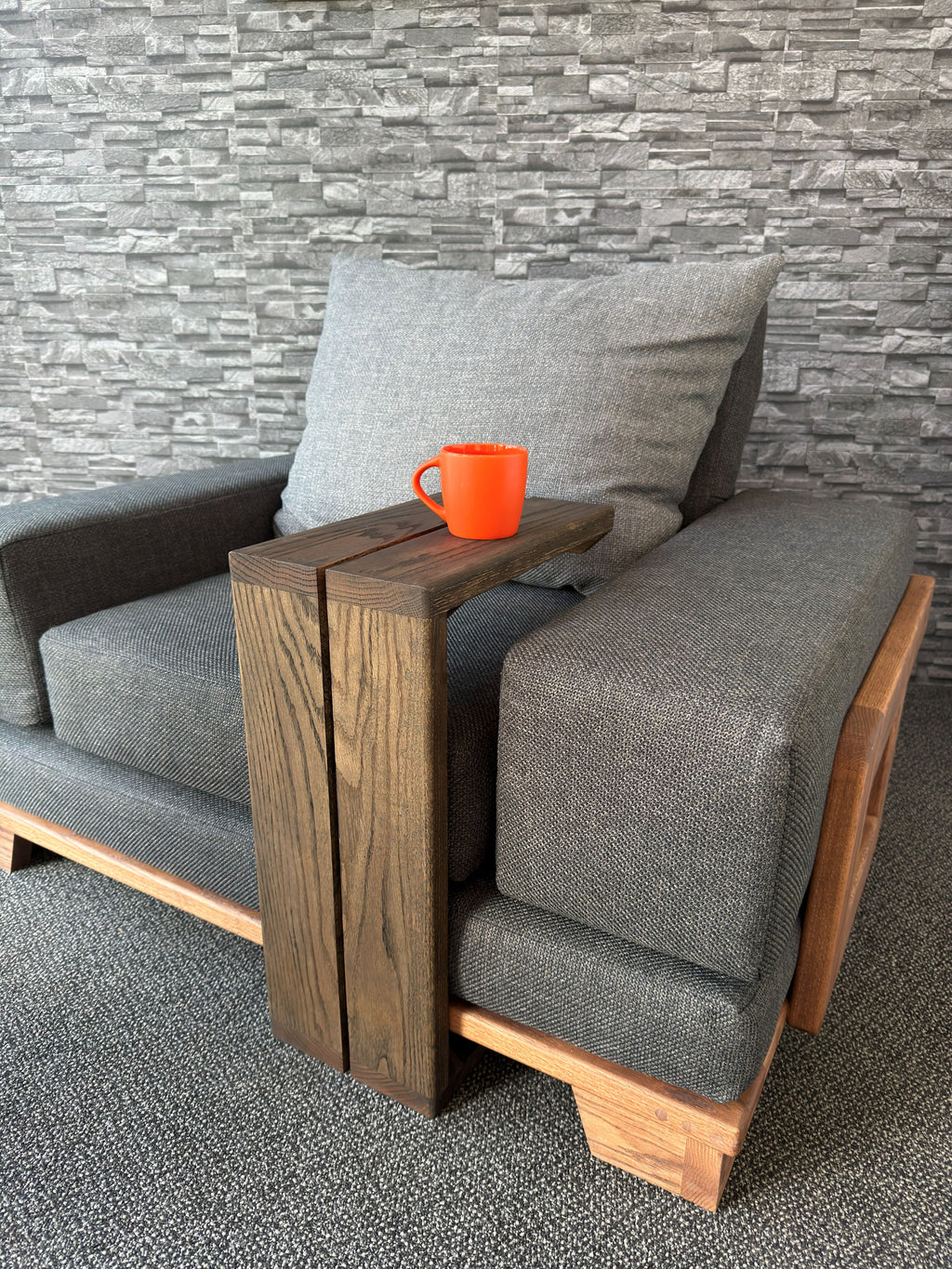 Sofa Over Indoor Side Table