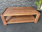 Velorra Coffee Table, additional view of the Red Oak grain