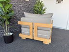 Varela 1 Seater Patio Sofa, additional detail view