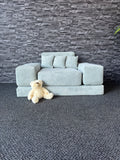Cubs Luma Sofa 1 Seater, a toddler sofa in Luma fabric handmade in Centurion