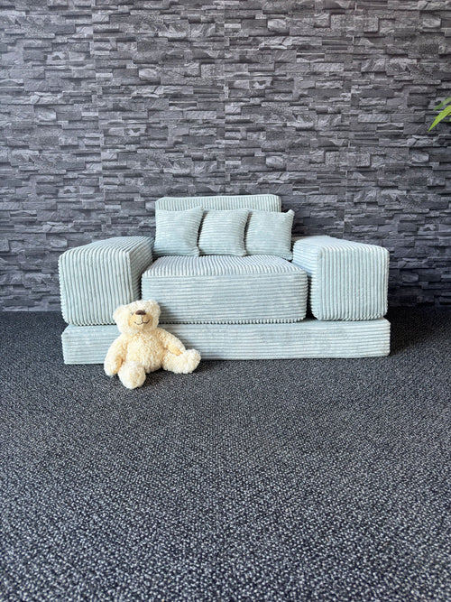 Cubs Luma Sofa 1 Seater, a toddler sofa in Luma fabric handmade in Centurion