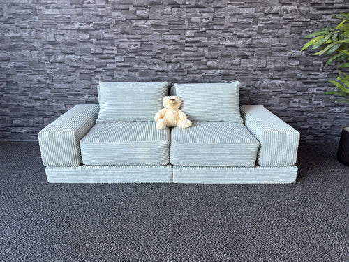 Cubs Luma Sofa 2 Seater, a toddler sofa in Luma fabric handmade in Centurion