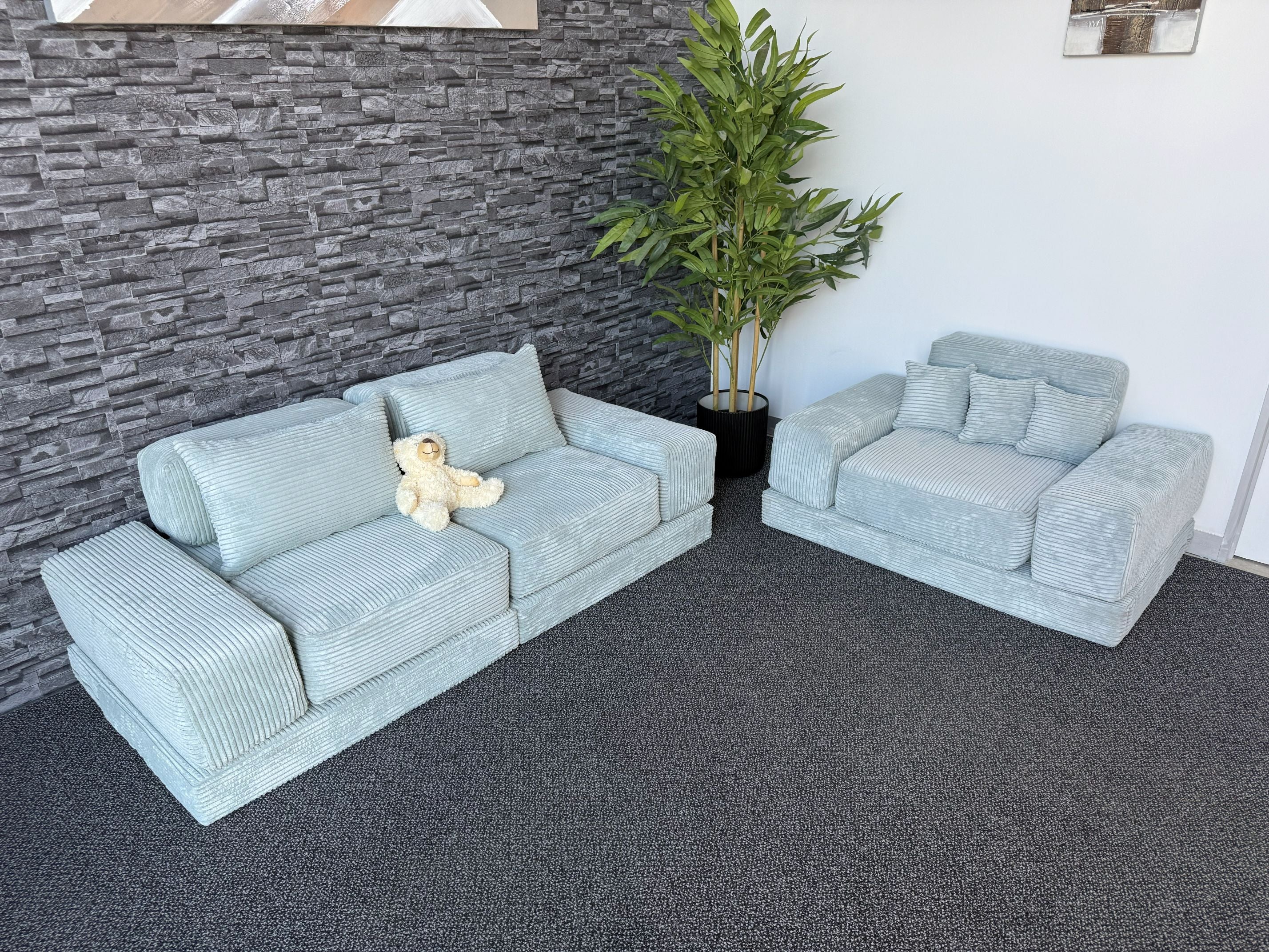 Cubs Luma Sofa 2 Seater, further detail view